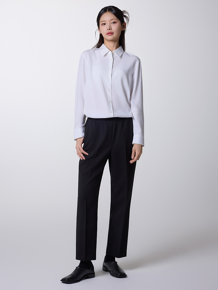 여성) 컴포트 슬림 이지 슬랙스