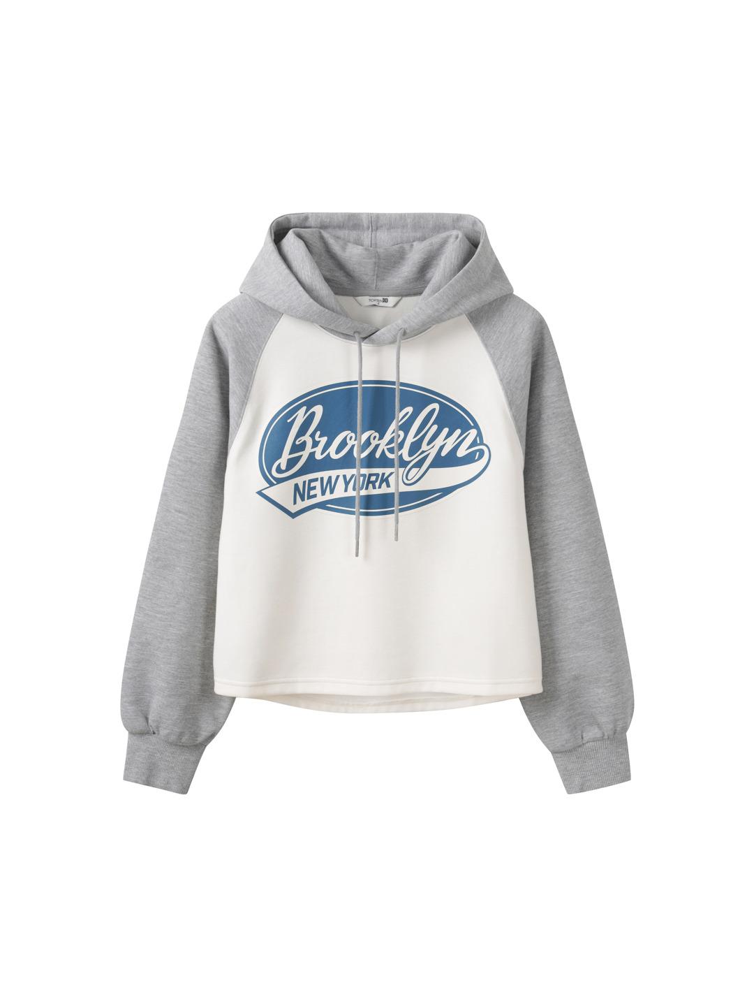 여성) 더블니트 그래픽 스웨트후디