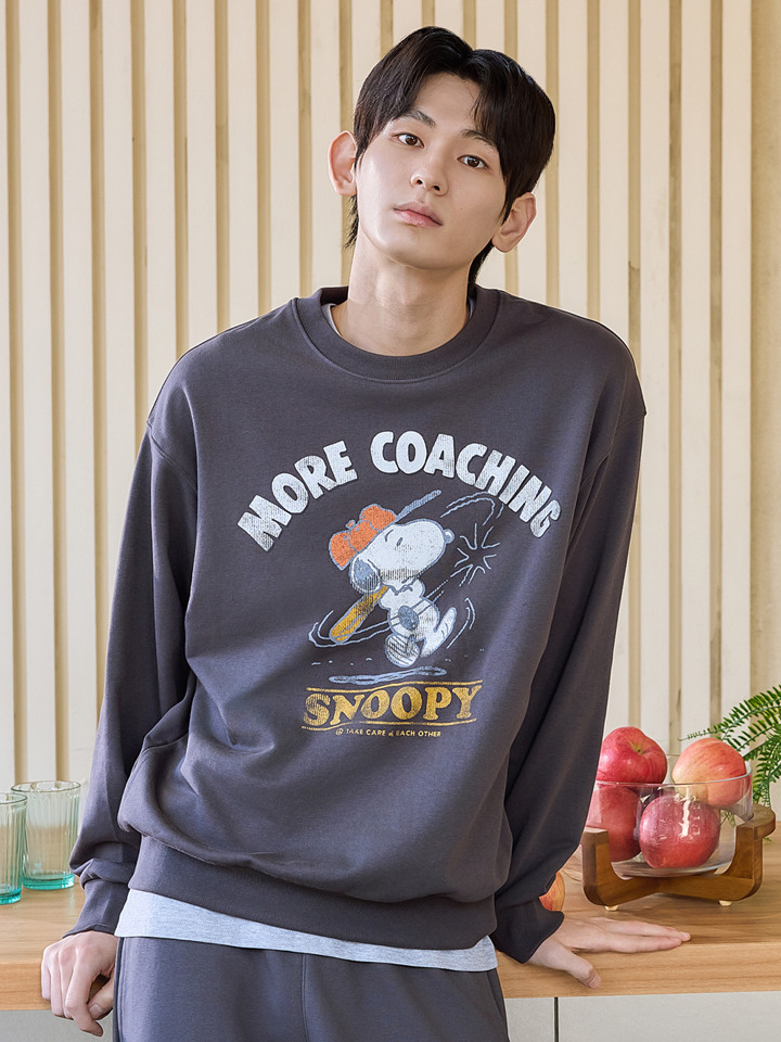 공용) [피너츠] 테리 스웨트셔츠