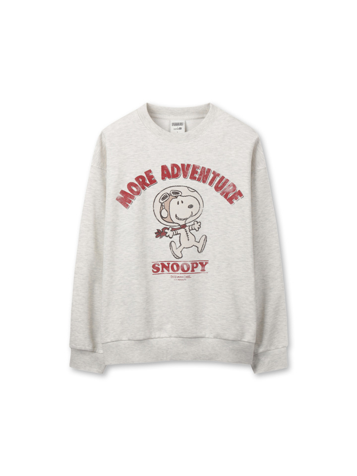 공용) [피너츠] 테리 스웨트셔츠