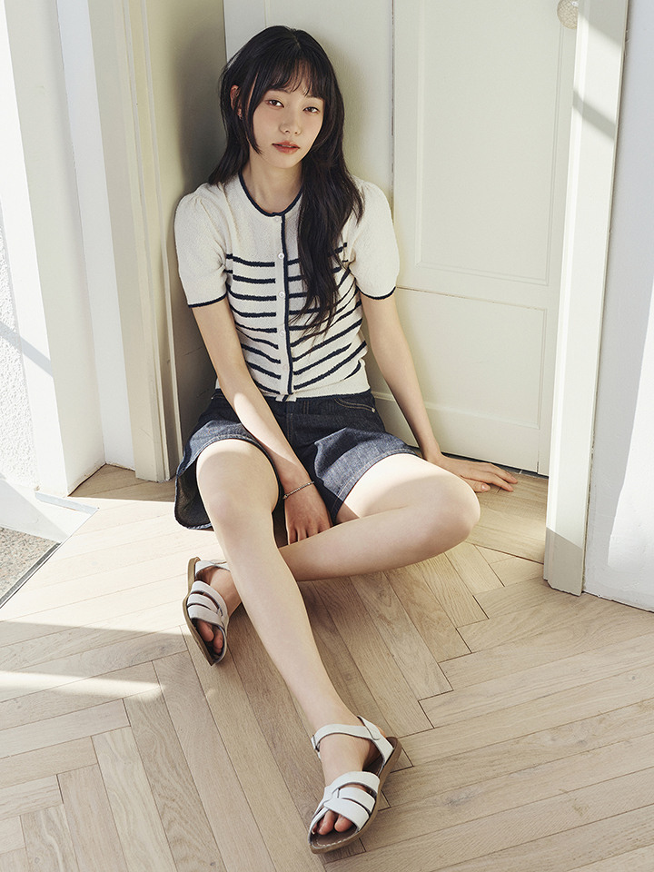 여성) COOL 경량 데님 쇼츠