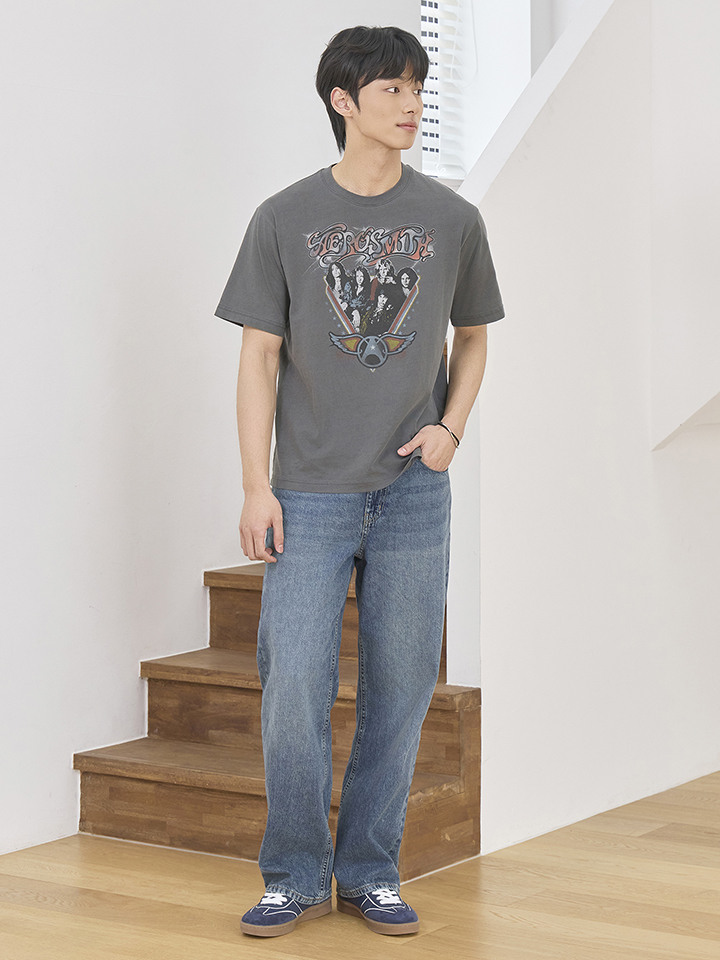 남성) COOL 와이드 데님