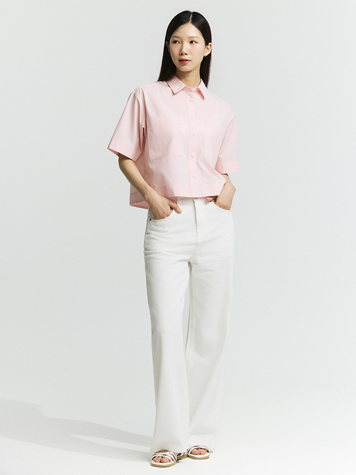 여성) COOL 와이드 데님