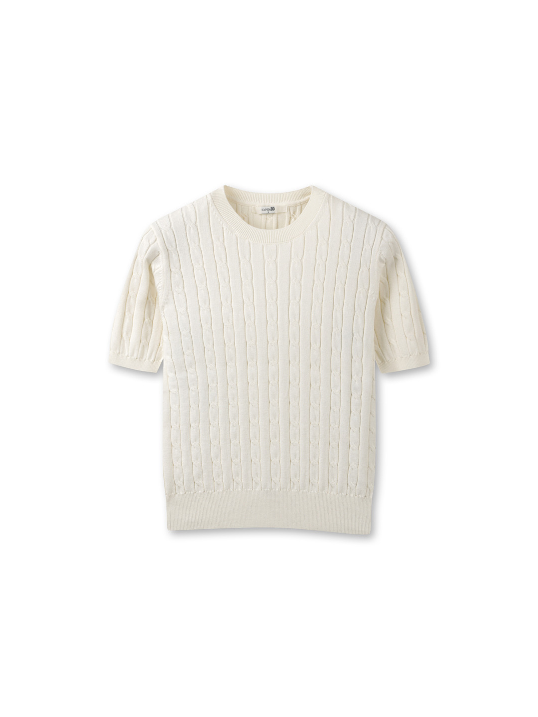 여성) 수피마코튼 케이블 스웨터