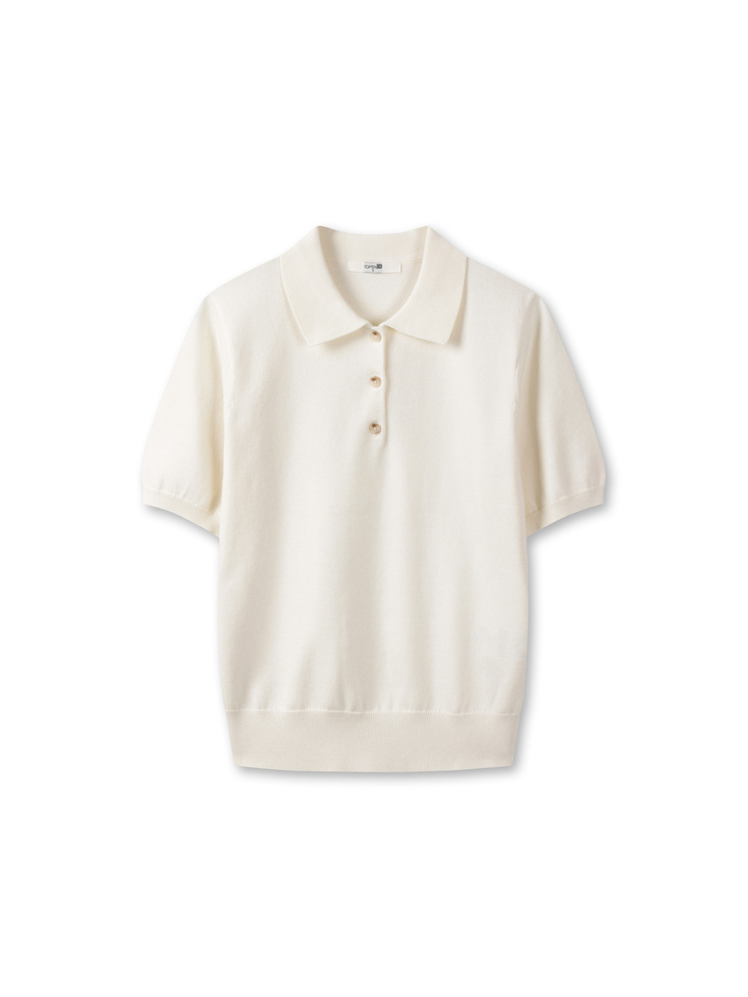 여성) 수피마코튼 폴로 스웨터