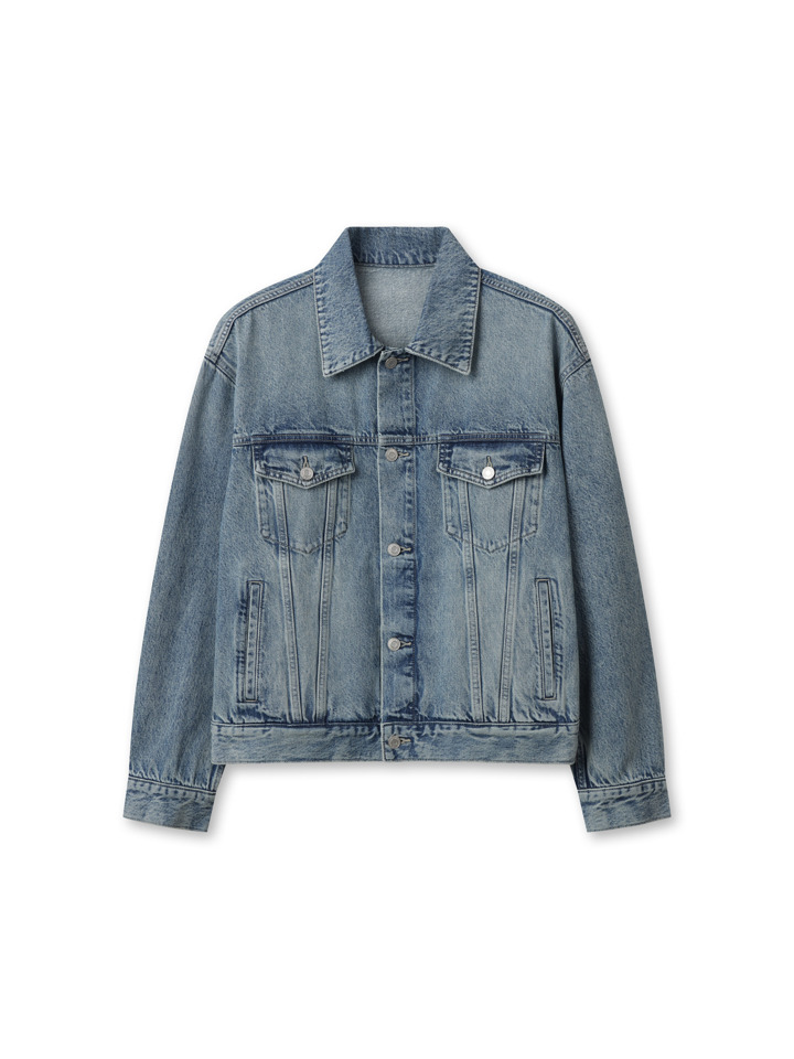 남성) 데님 트러커 재킷