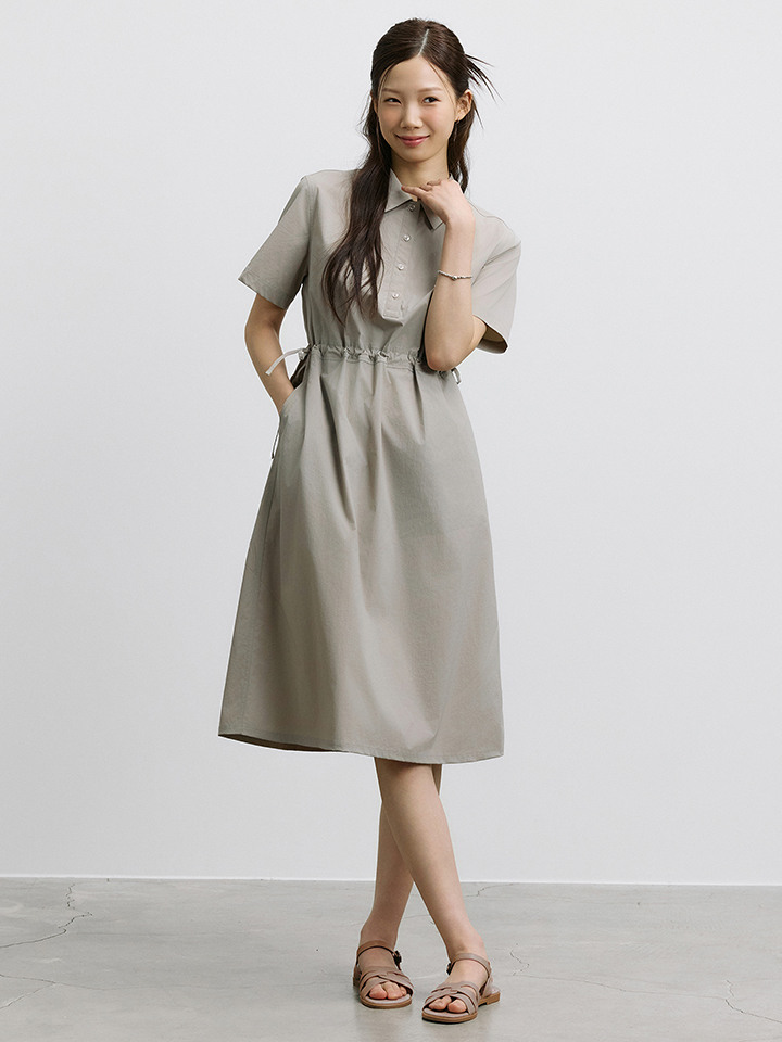 여성) COOL 카라 원피스