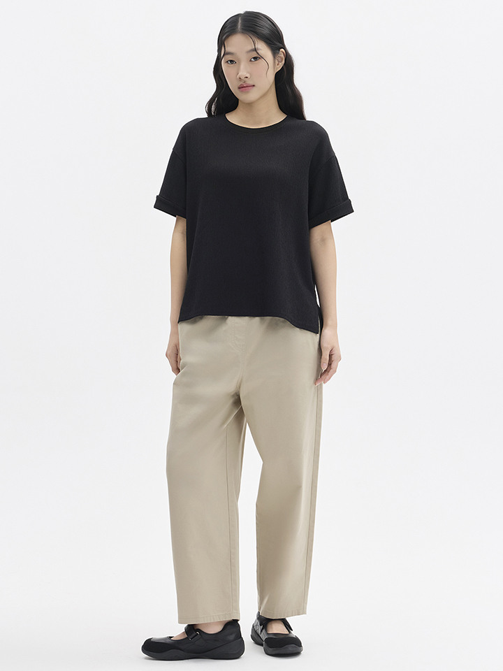 여성) 코튼 이지 팬츠