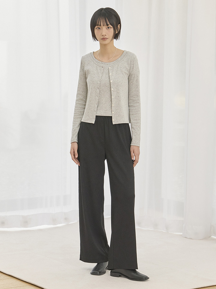 여성) 크링클 이지 팬츠