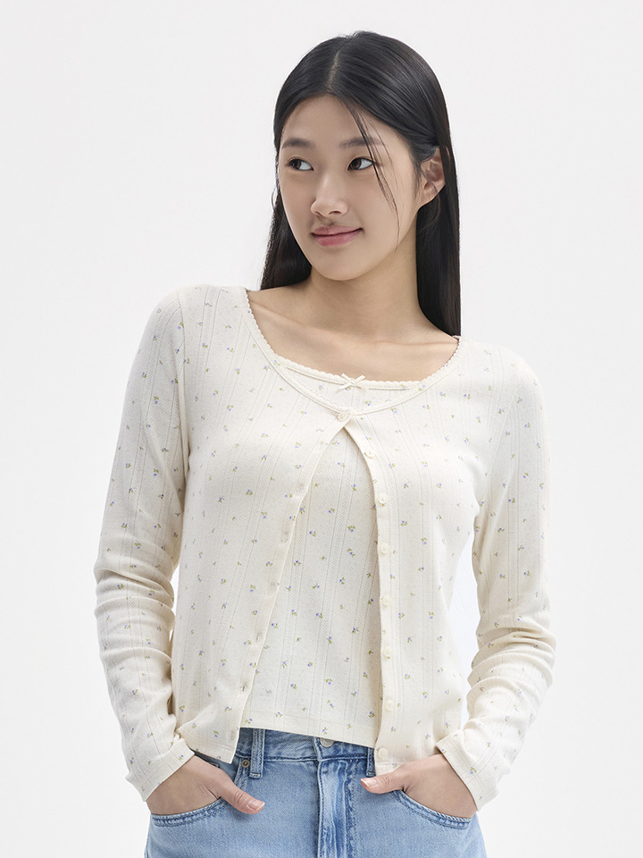 여성) 포인텔 가디건