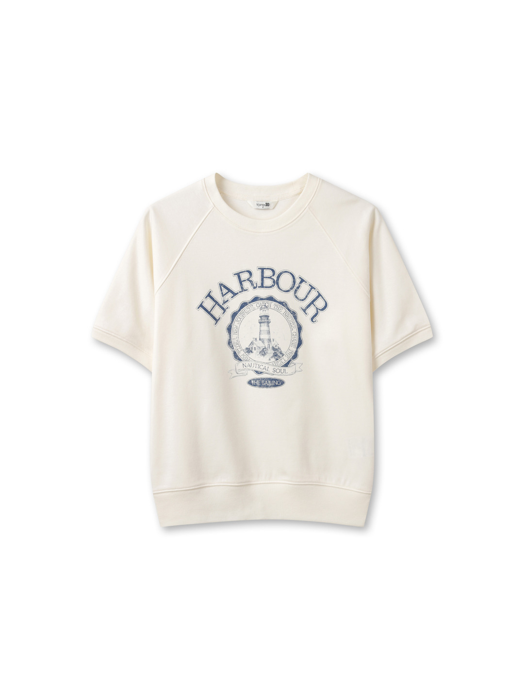 여성) COOLAir코튼 더블니트 스웨트셔츠 (반팔)