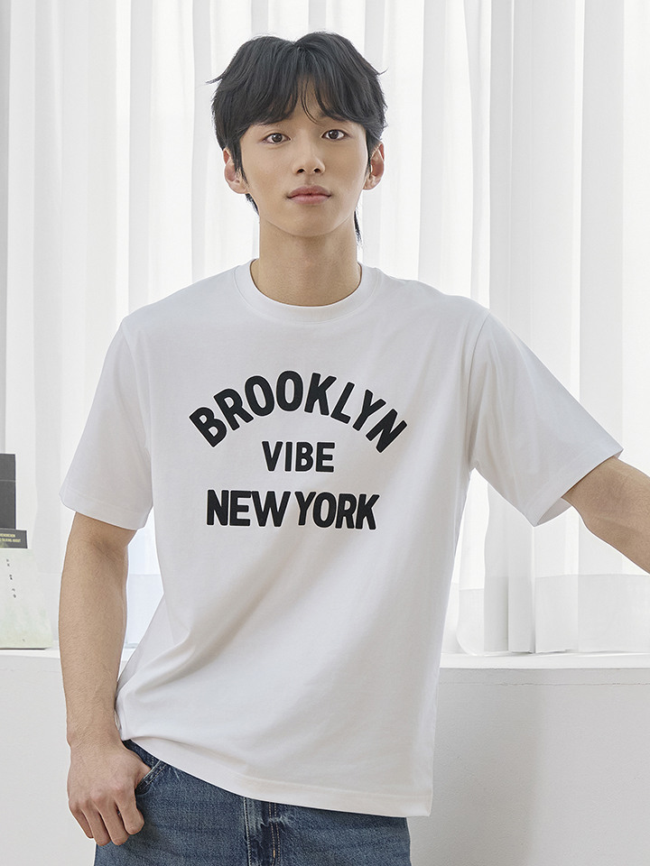 남성) COOL Air 코튼 그래픽 T (반팔)