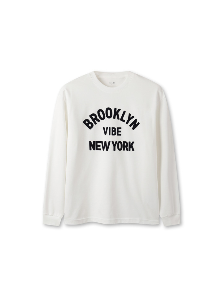 남성) COOL Air 코튼 그래픽 T (긴팔)