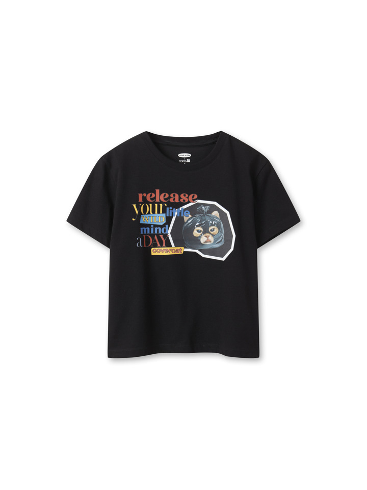 여성) [마인드어데이 커버캣] COOL Air 코튼 크루넥 T (반팔)