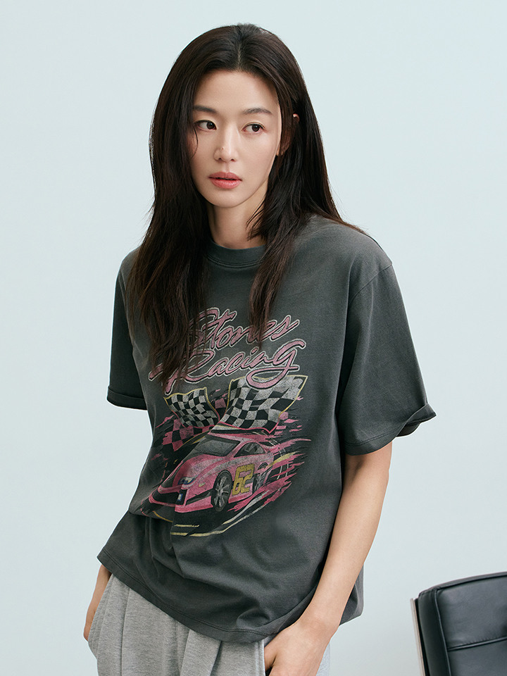 여성) [유니버설 뮤직] 가먼트다잉 T (반팔)