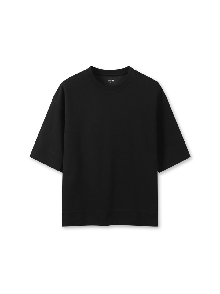 여성) COOL Air 코튼 더블니트 릴랙스핏 T (반팔)