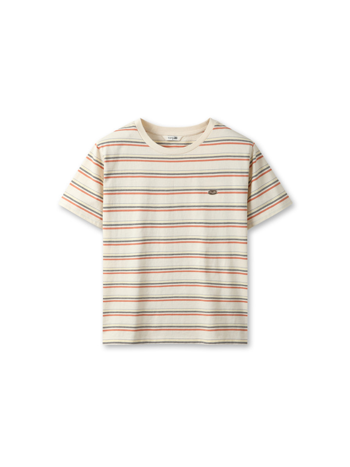여성) 코튼 T (반팔 스트라이프)