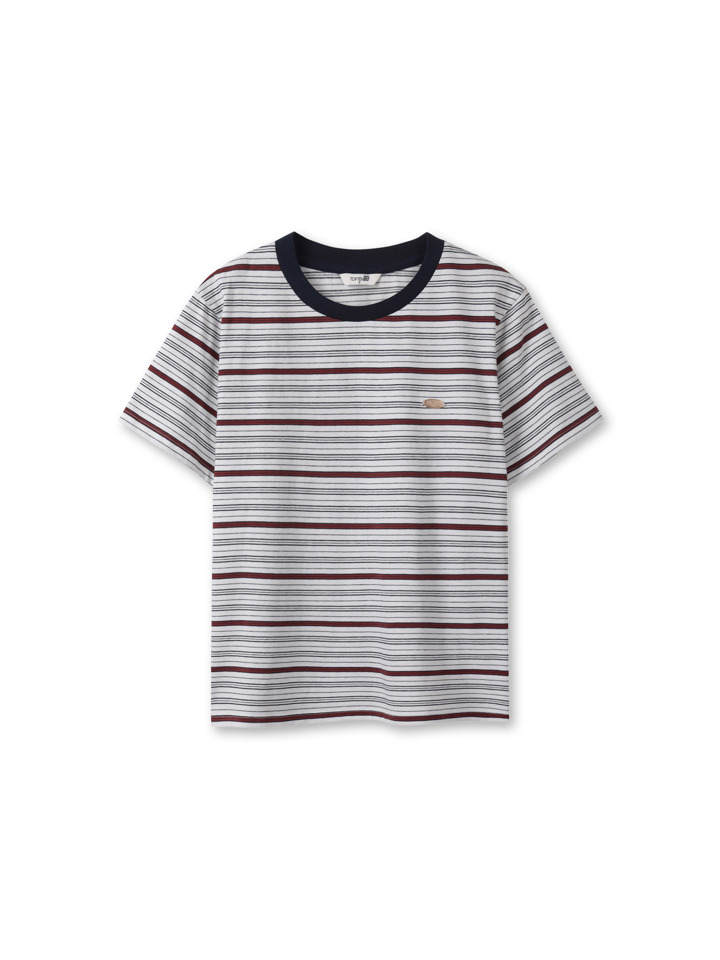 여성) 코튼 T (반팔 스트라이프)
