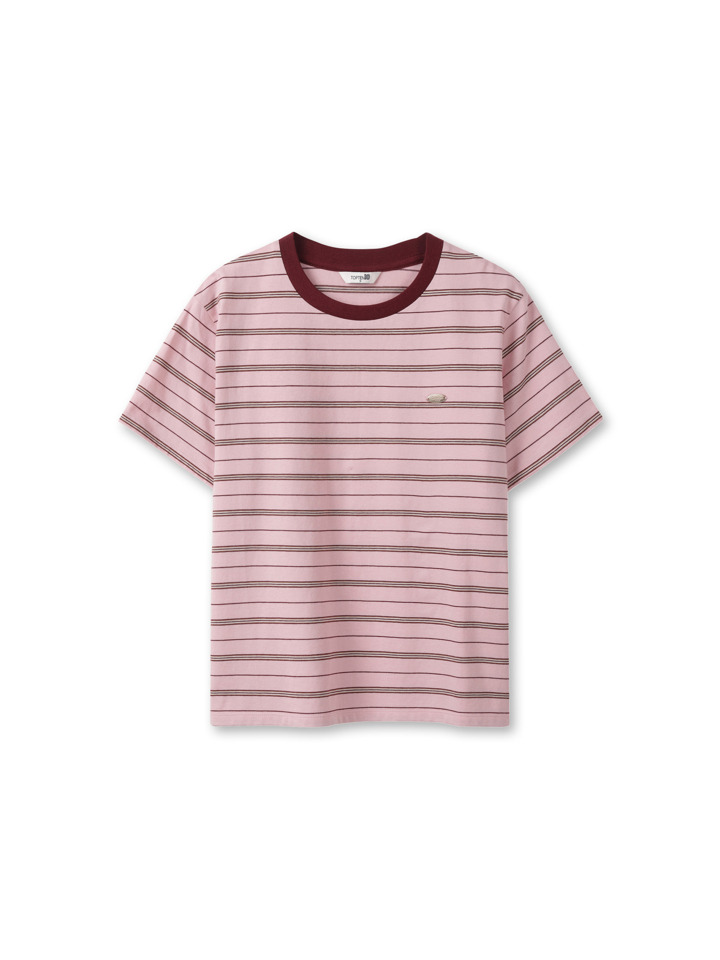 여성) 코튼 T (반팔 스트라이프)