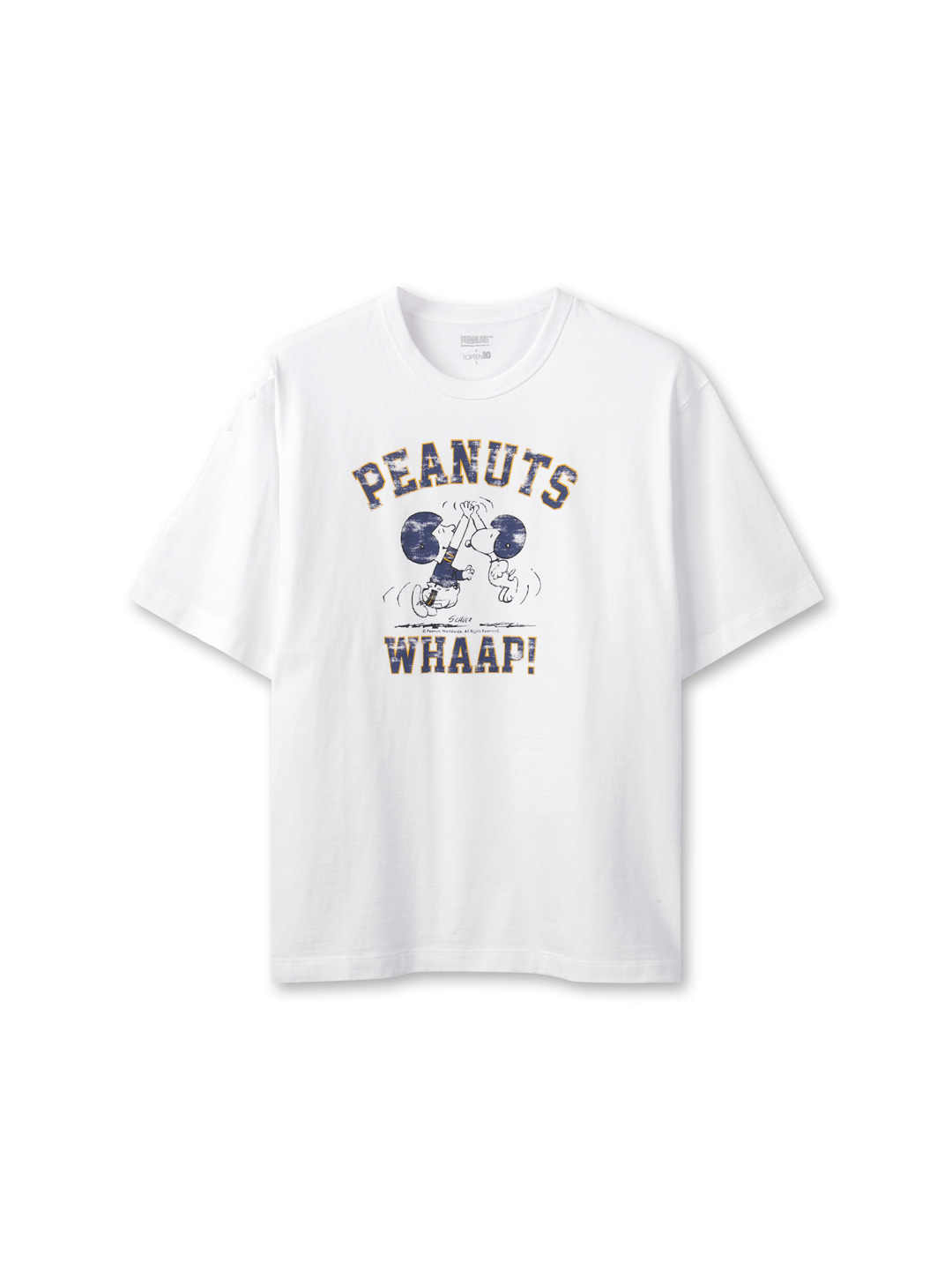 공용) [피너츠] 코튼 크루넥 T(반팔)