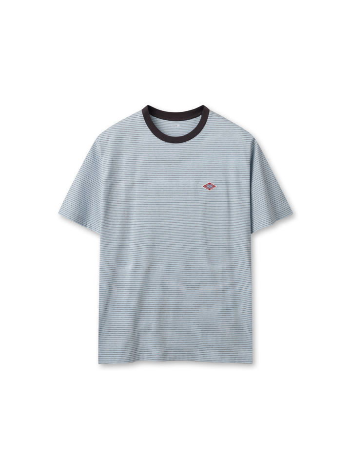 공용) 소프트 코튼 크루넥 T (스트라이프)