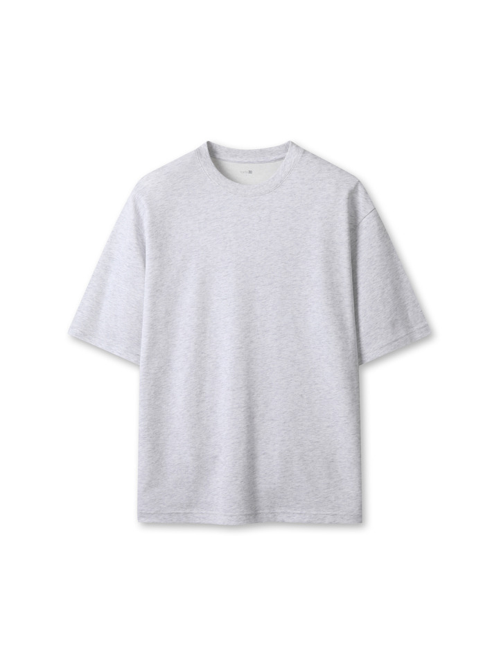 공용) COOL Air 코튼 더블니트 오버핏 T (5부)