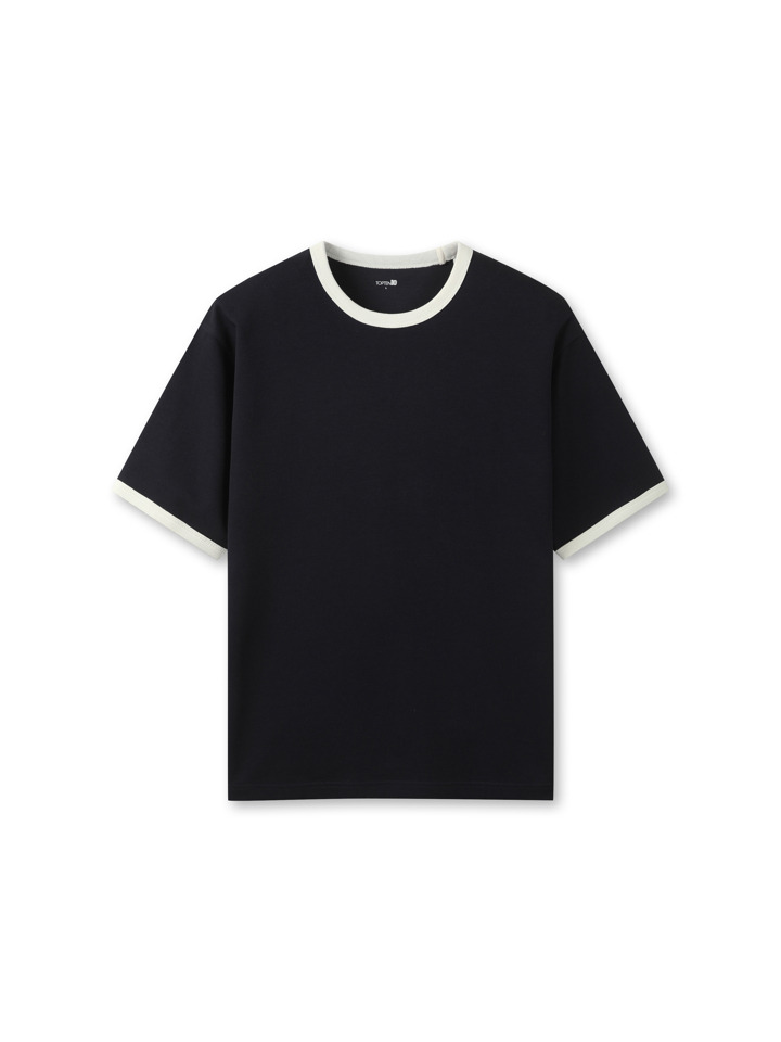 공용) COOL Air 코튼 더블니트 링거 T (반팔)