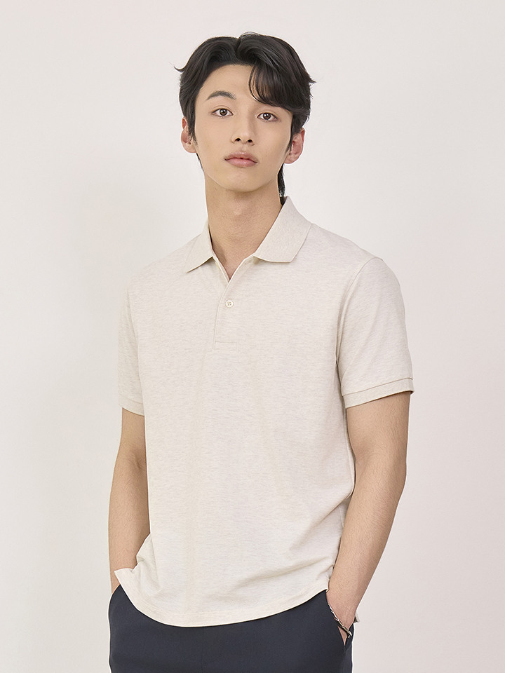 공용) COOL Air 코튼 피케 폴로 셔츠