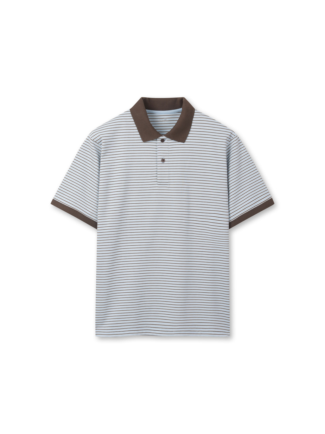 공용) COOL Air 코튼 더블니트 폴로 (스트라이프)