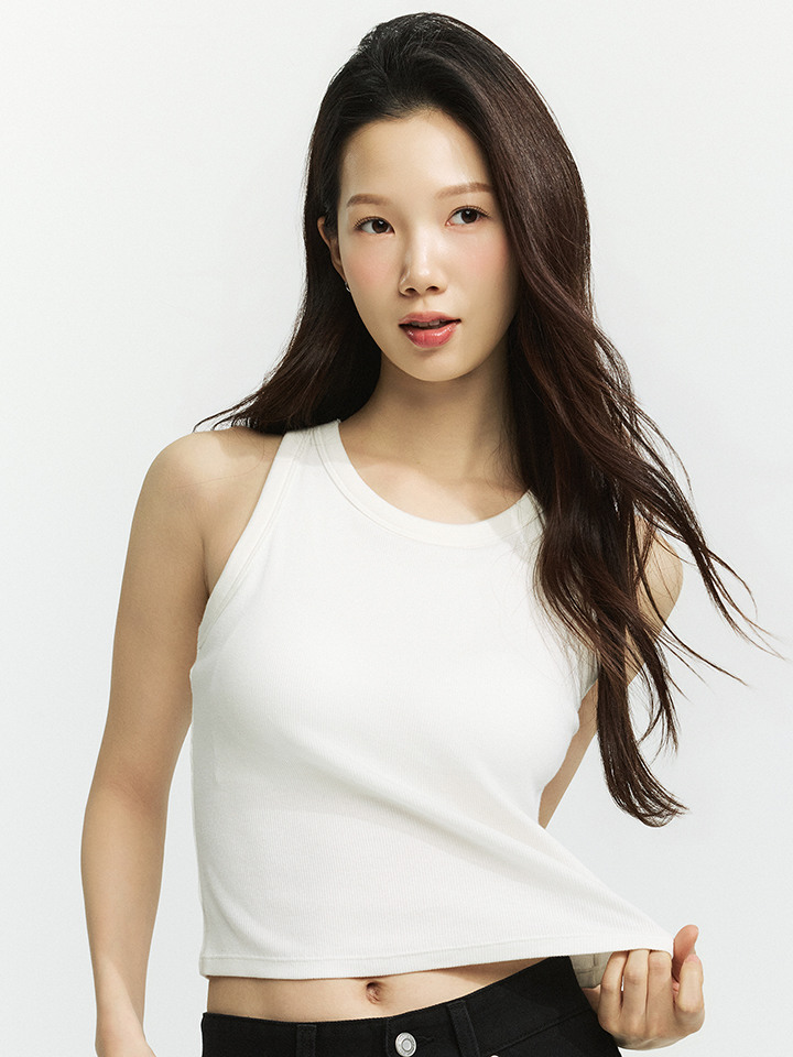 여성) 코튼 립 브라탑