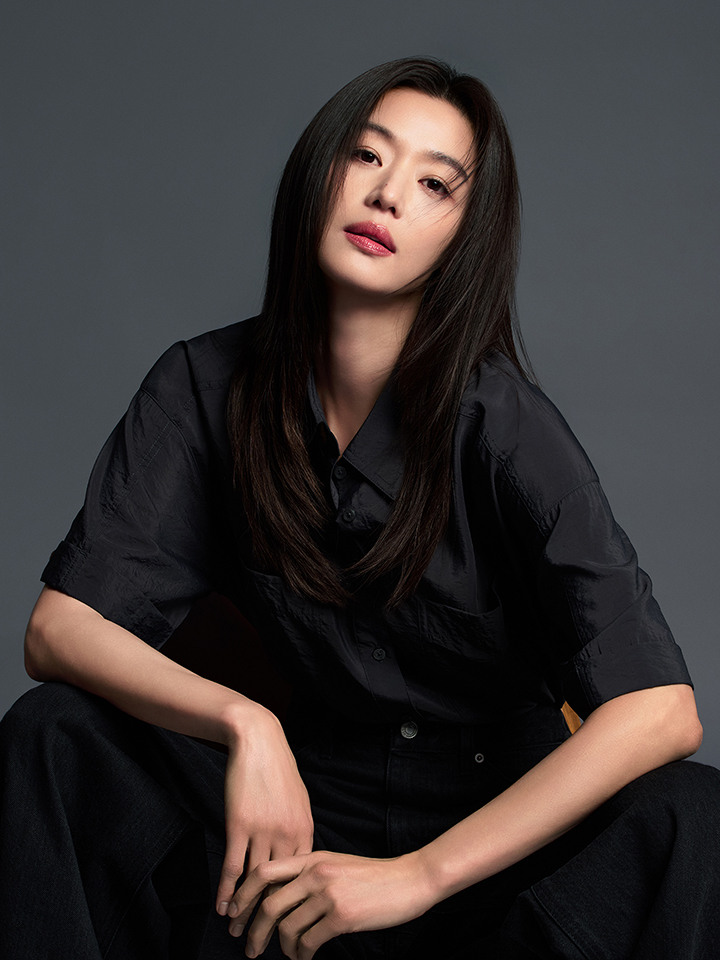 여성) 시어 오버핏 블라우스 (반팔)