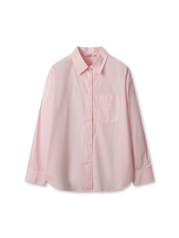 여성) 오버핏 셔츠