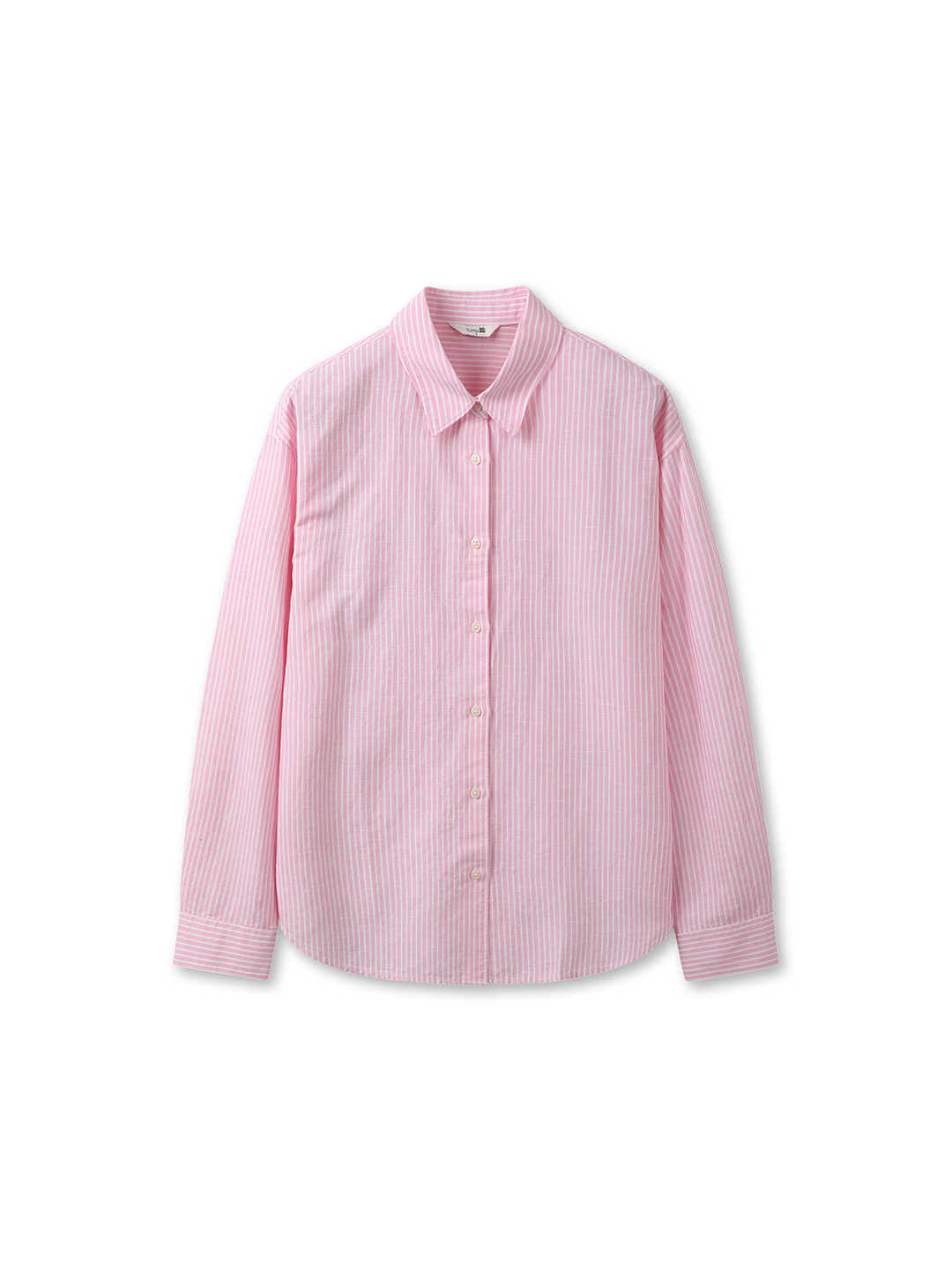 여성) 리넨블렌드 루즈핏 셔츠 (긴팔)