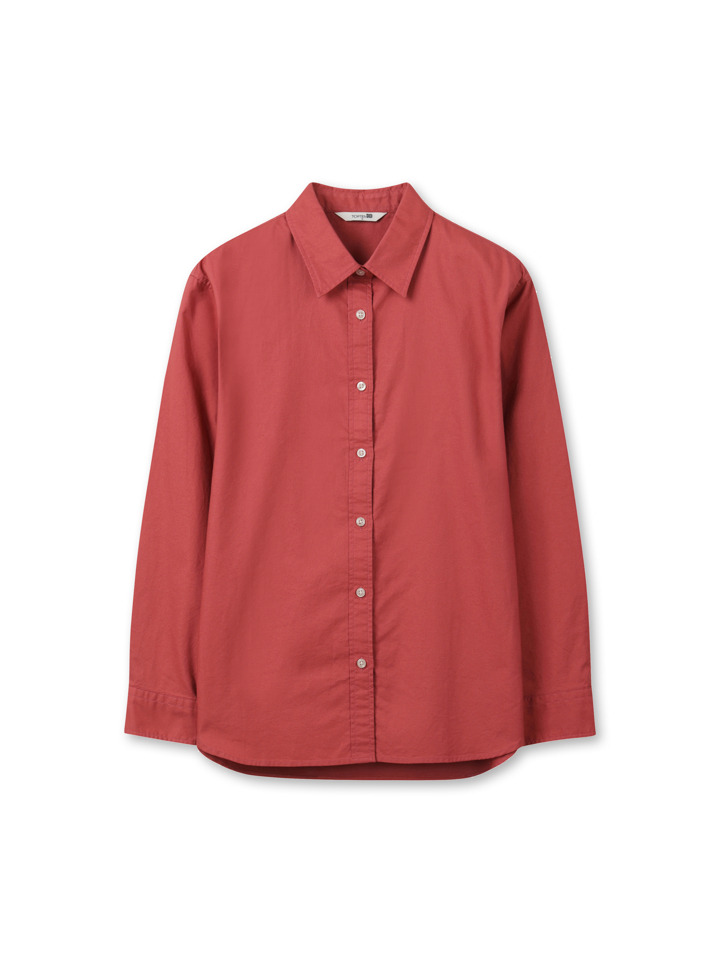 여성) 옥스포드 루즈핏 셔츠