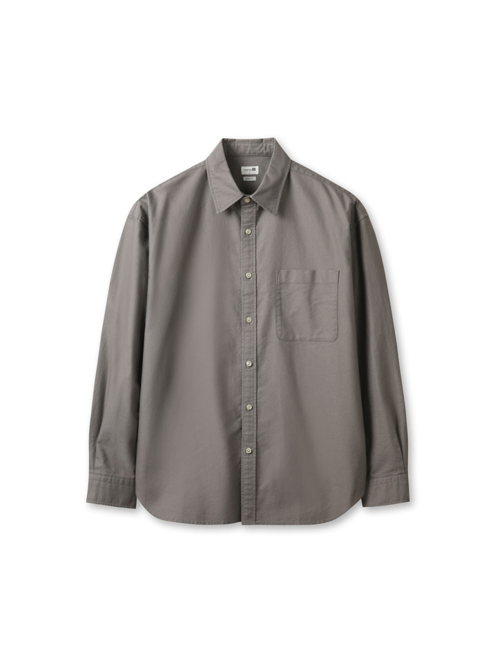 공용) 옥스포드 오버핏 셔츠