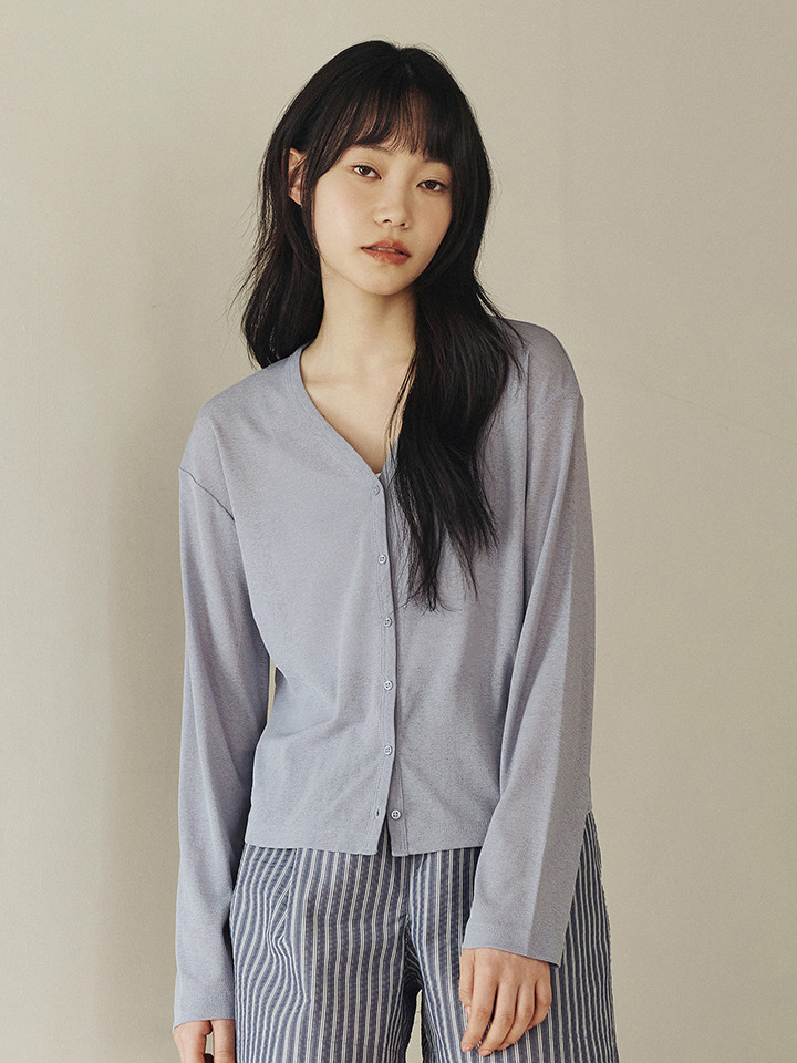 여성) 시어 릴랙스핏 가디건