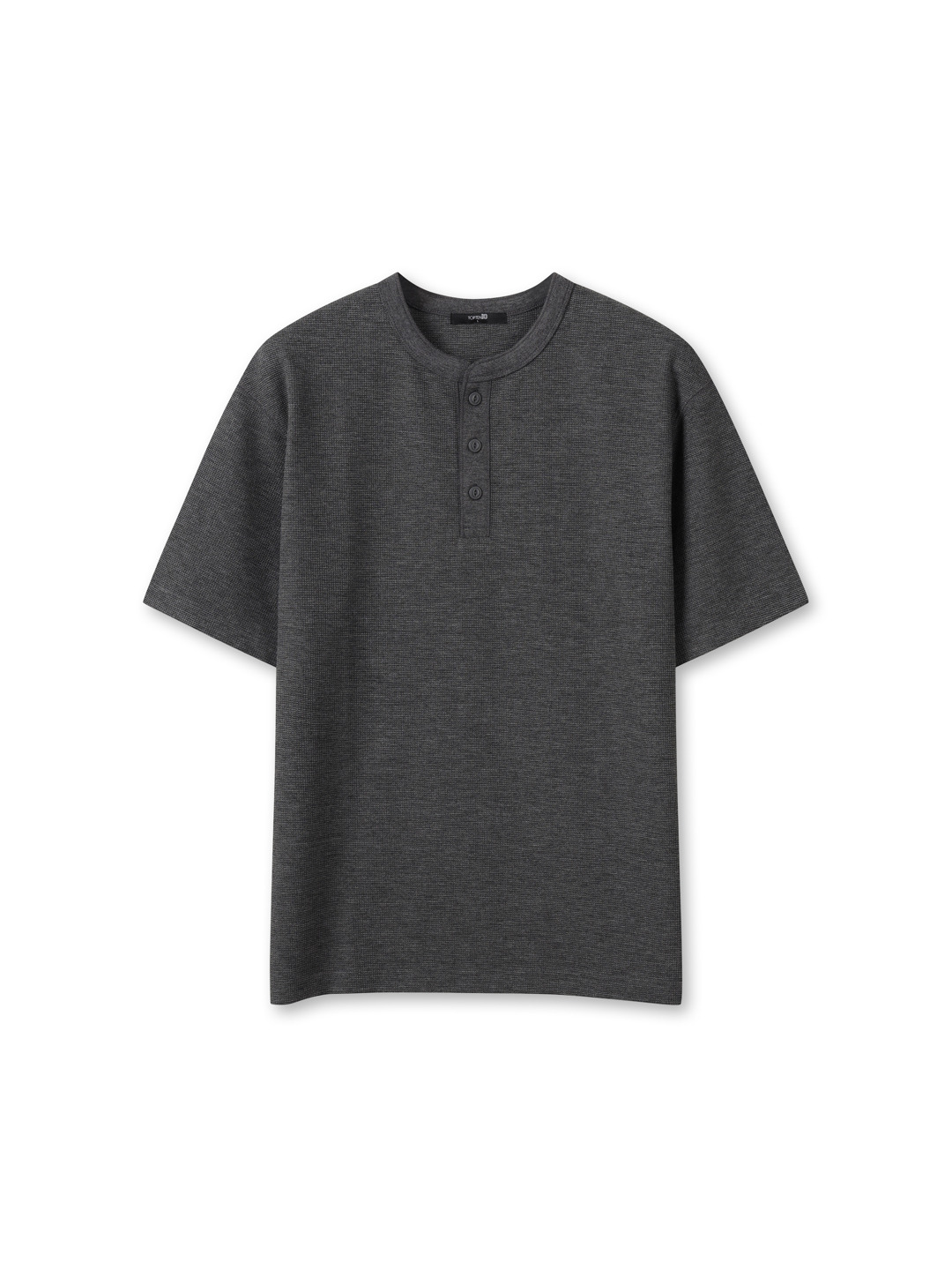 남성) 와플 헨리넥 T (반팔)