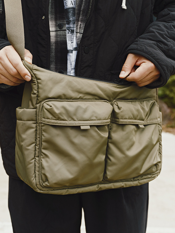 공용) 투포켓 크로스백