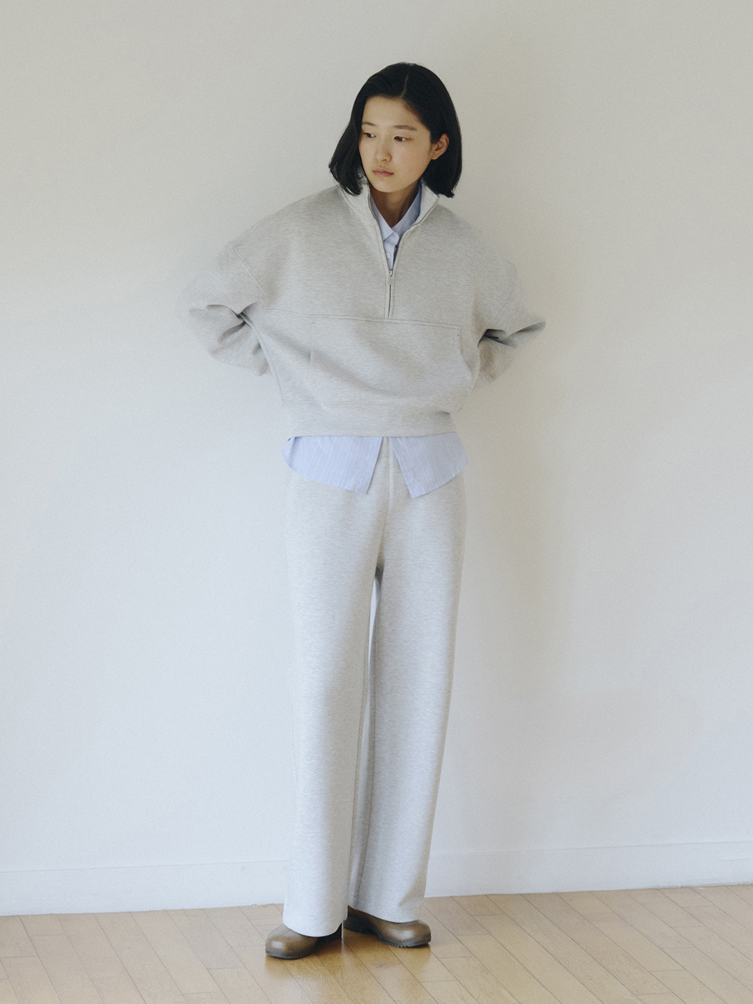여성) 스쿠바 스트레이트 스웨트팬츠