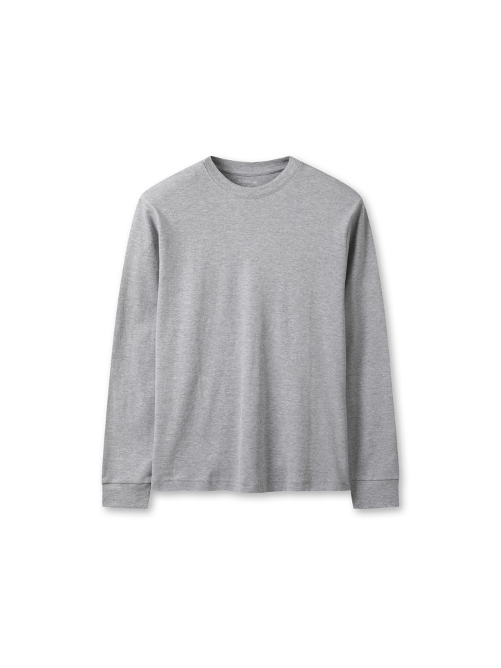 공용) 소프트 브러시드 크루넥 T (긴팔)