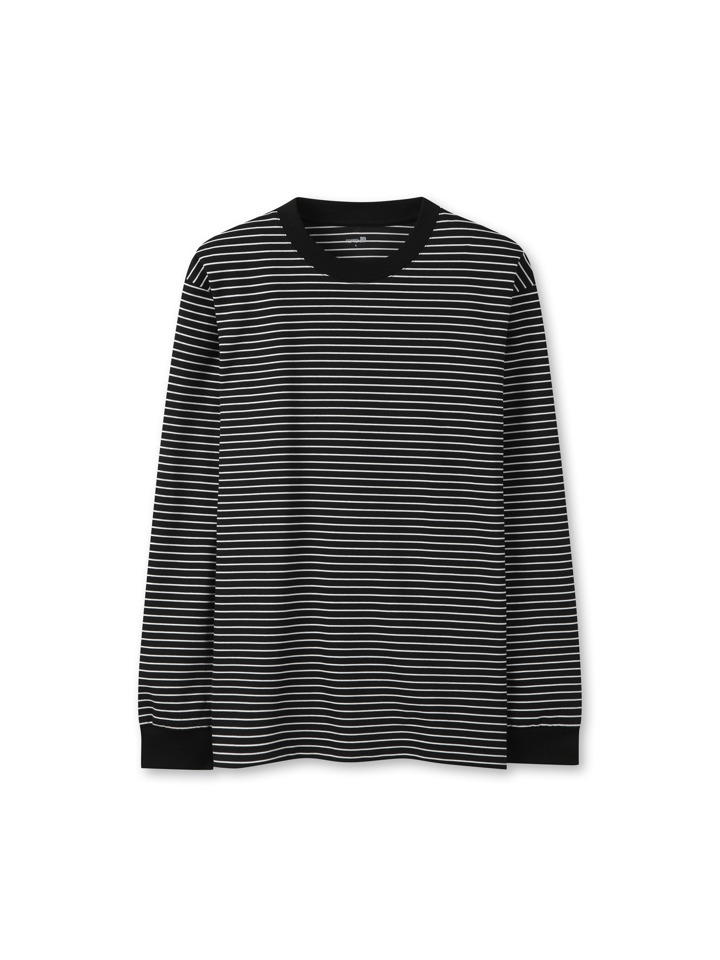 공용) COOL Air 코튼 더블니트 T (스트라이프)