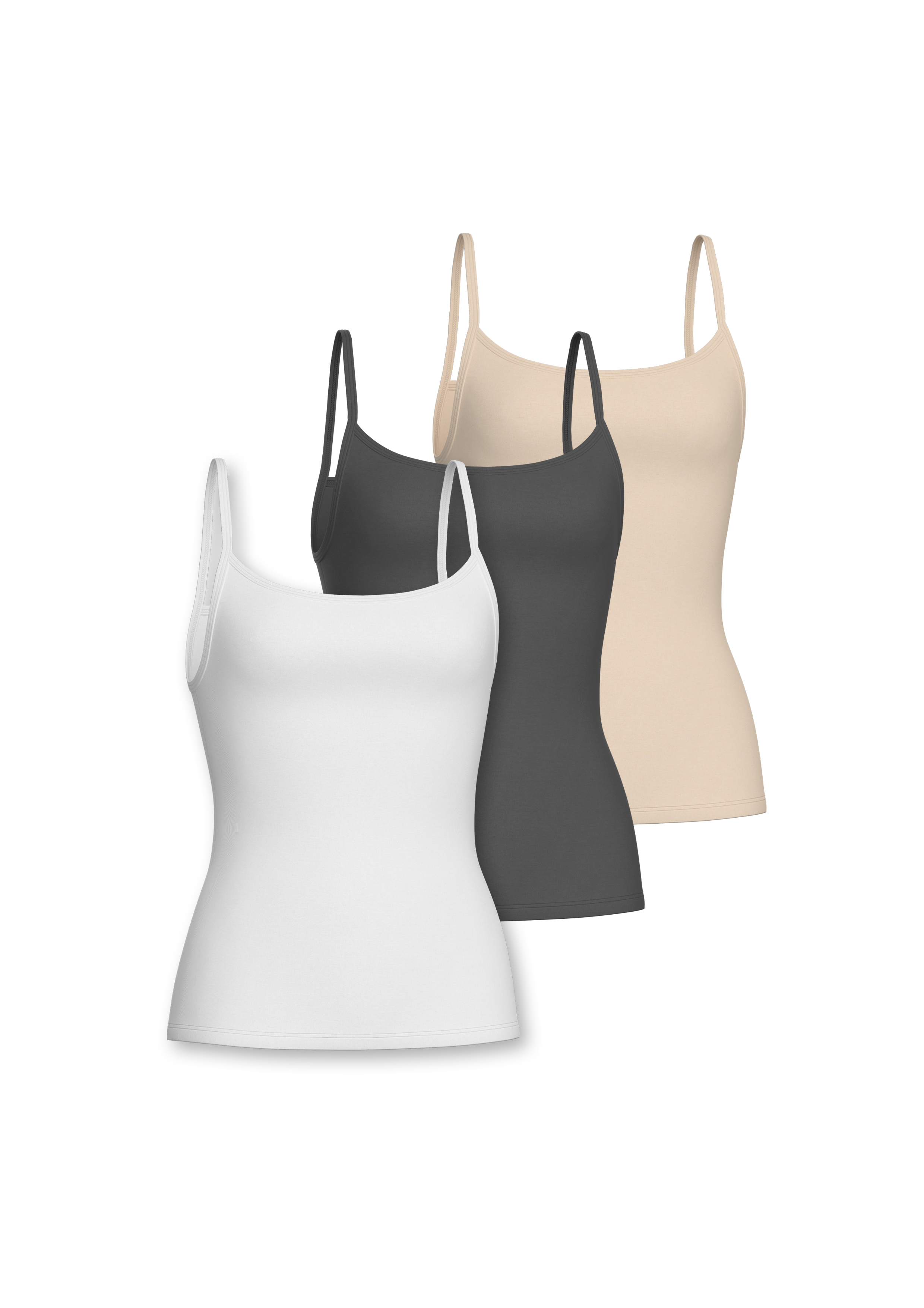 여성) BALANCE 코튼 캐미솔 3PACK