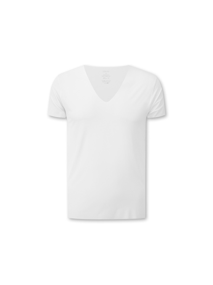 남성) COOL-AIR 심리스 브이넥 반팔 티