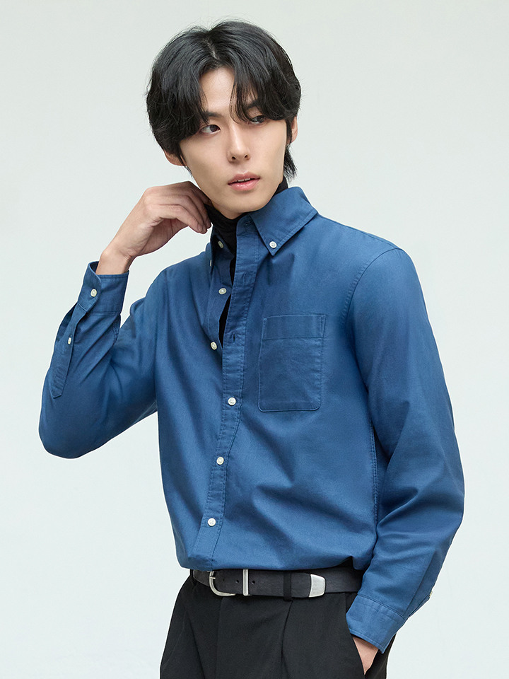 남성) 옥스포드 버튼다운 셔츠