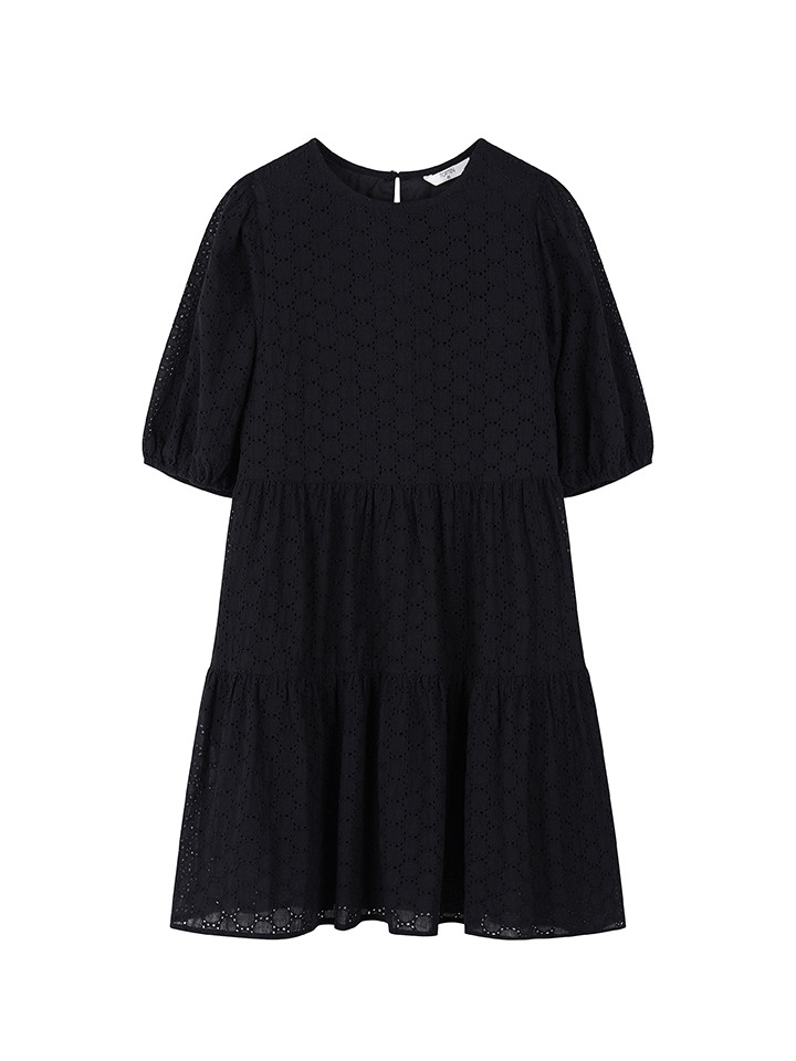 여성) 아일렛 레이스 원피스