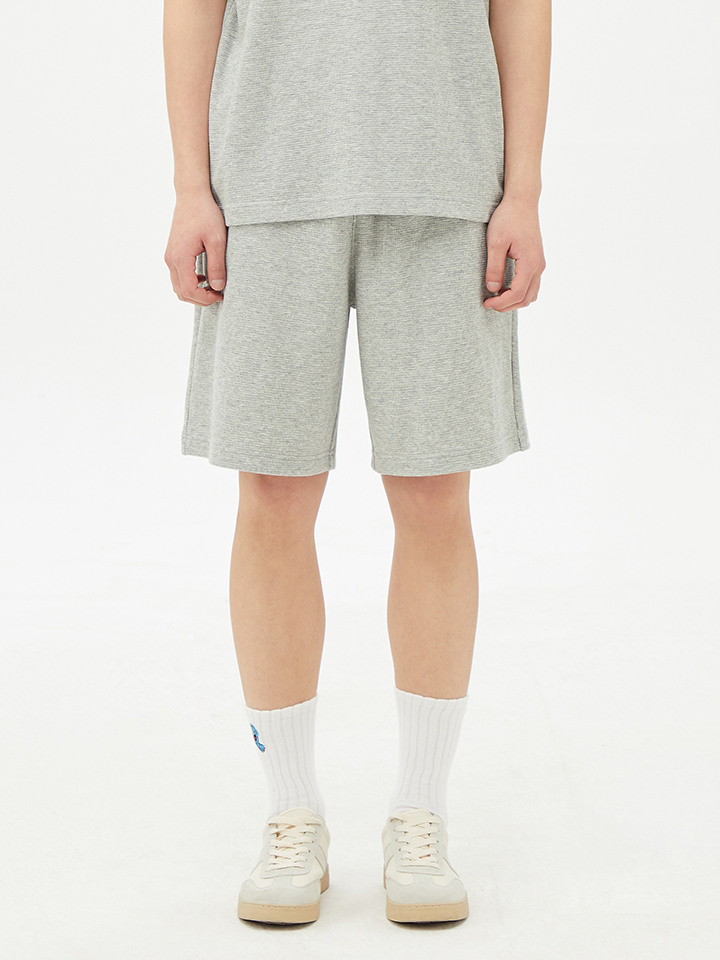 남성) 와플 니트 쇼츠