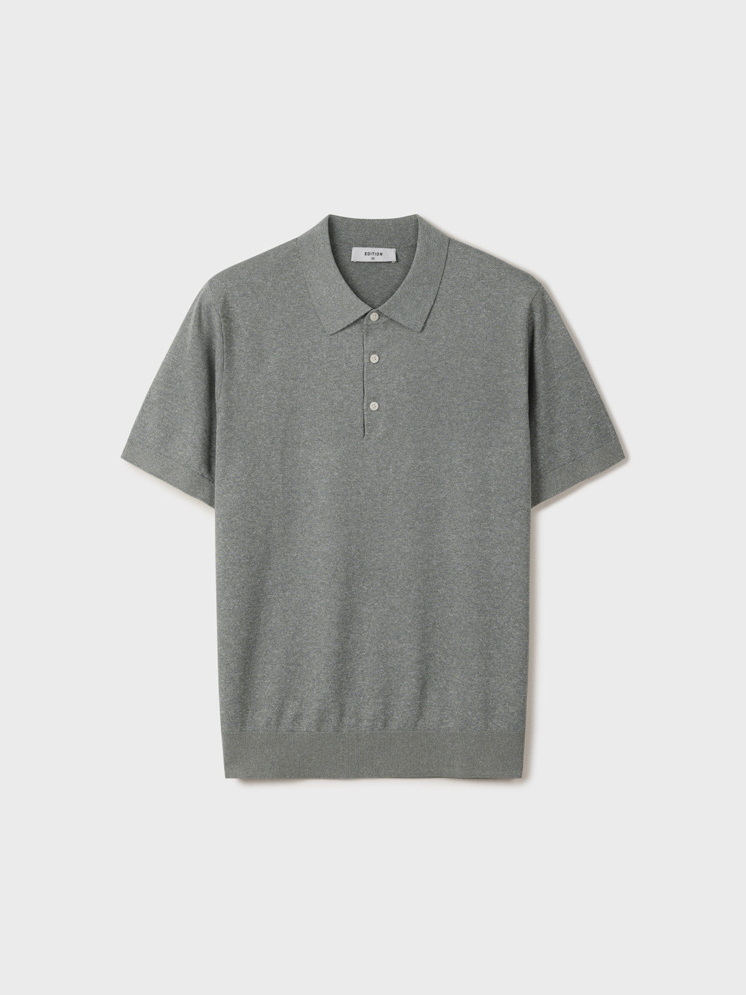 남성) 리넨터치 카라넥 워셔블 니트