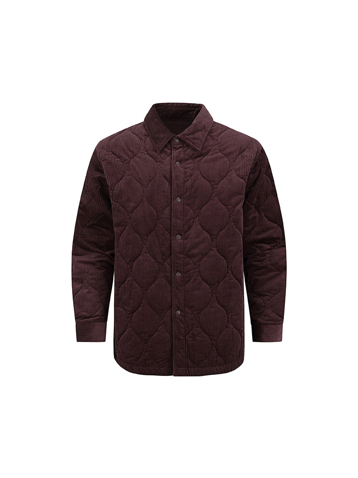 남성) 코듀로이 아우터형 셔츠