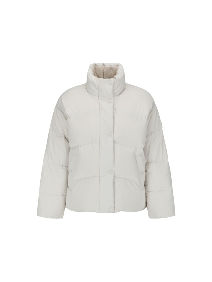 여성) 맥킨리 하이넥 숏 다운 점퍼