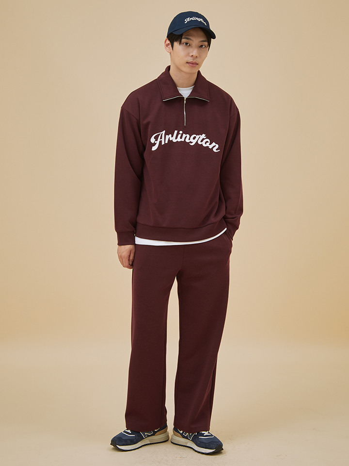 남성) 밴딩 와이드 팬츠